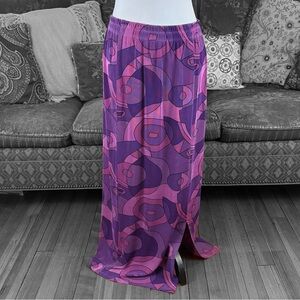 Pink and Purple maxi Skirt